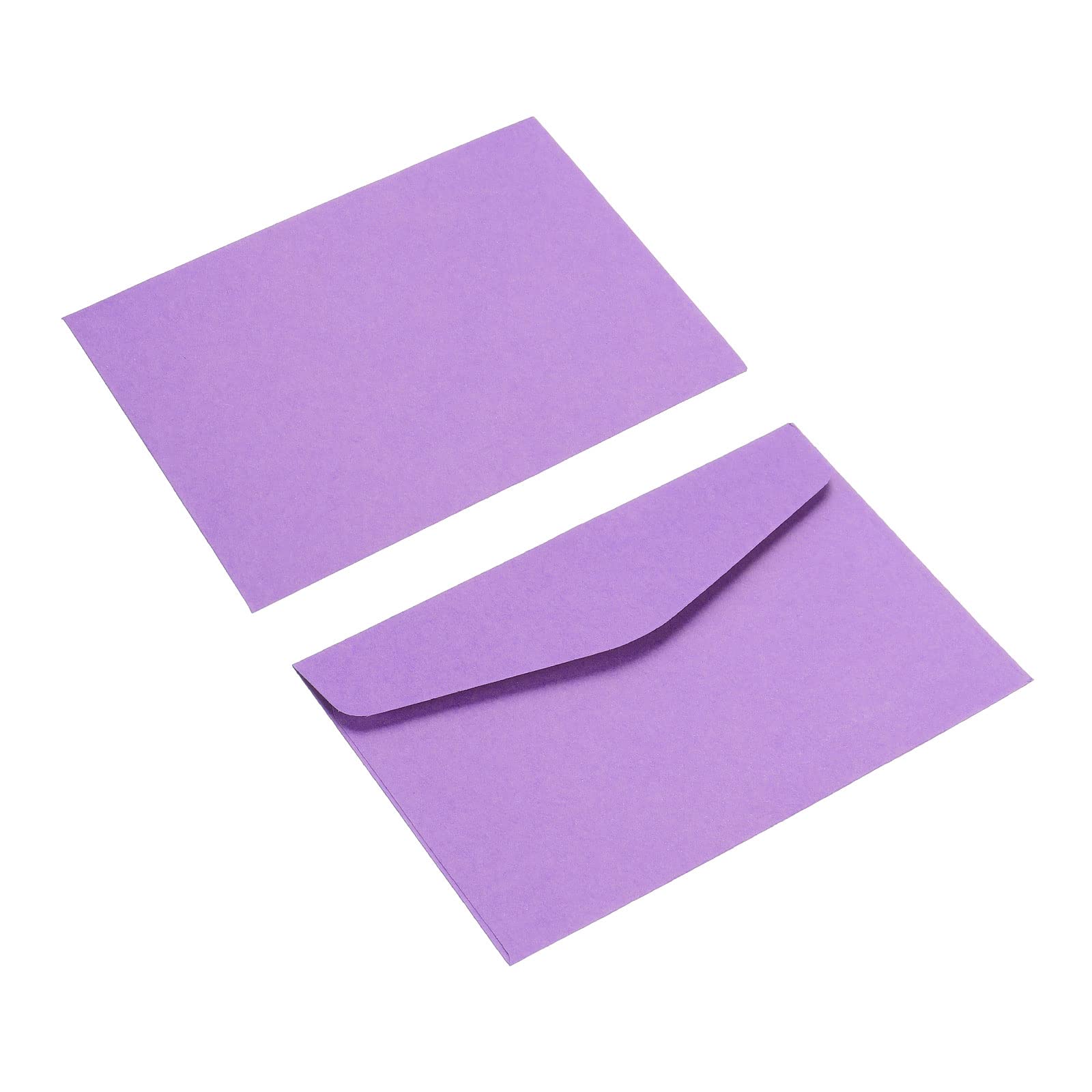 Sourcingmap mini enveloppe papier violet 8,2x11,5 cm lot 60