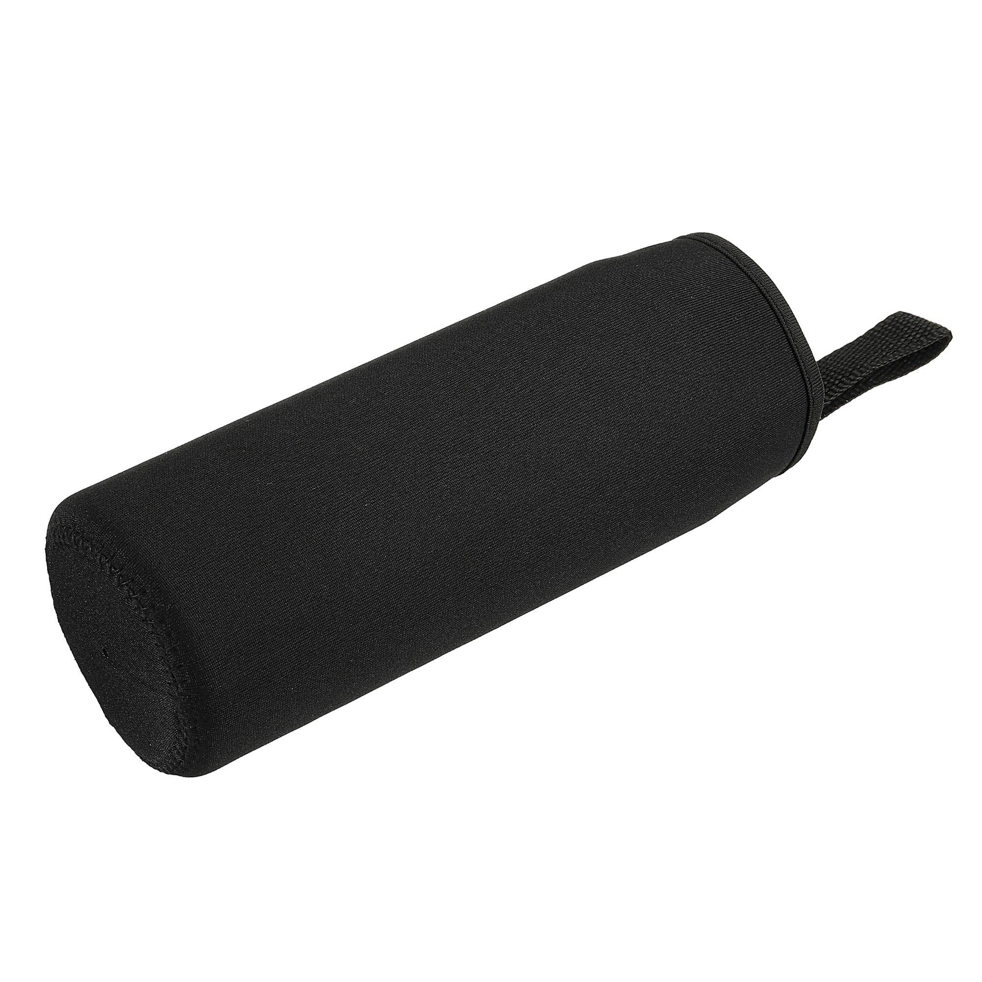 sourcing map Manchon bouteille 500 ml néoprène noir lot de 2