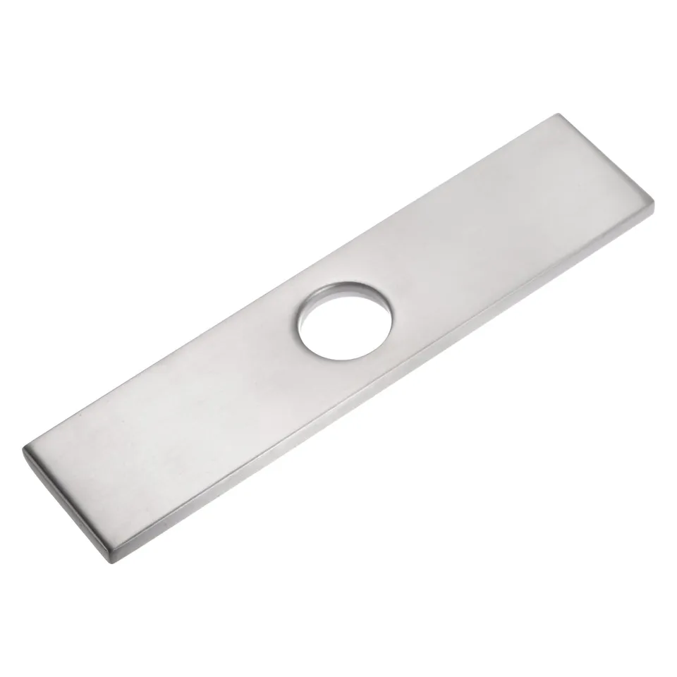 Sourcingmap couvercle trou évier 10" inox argent brossé