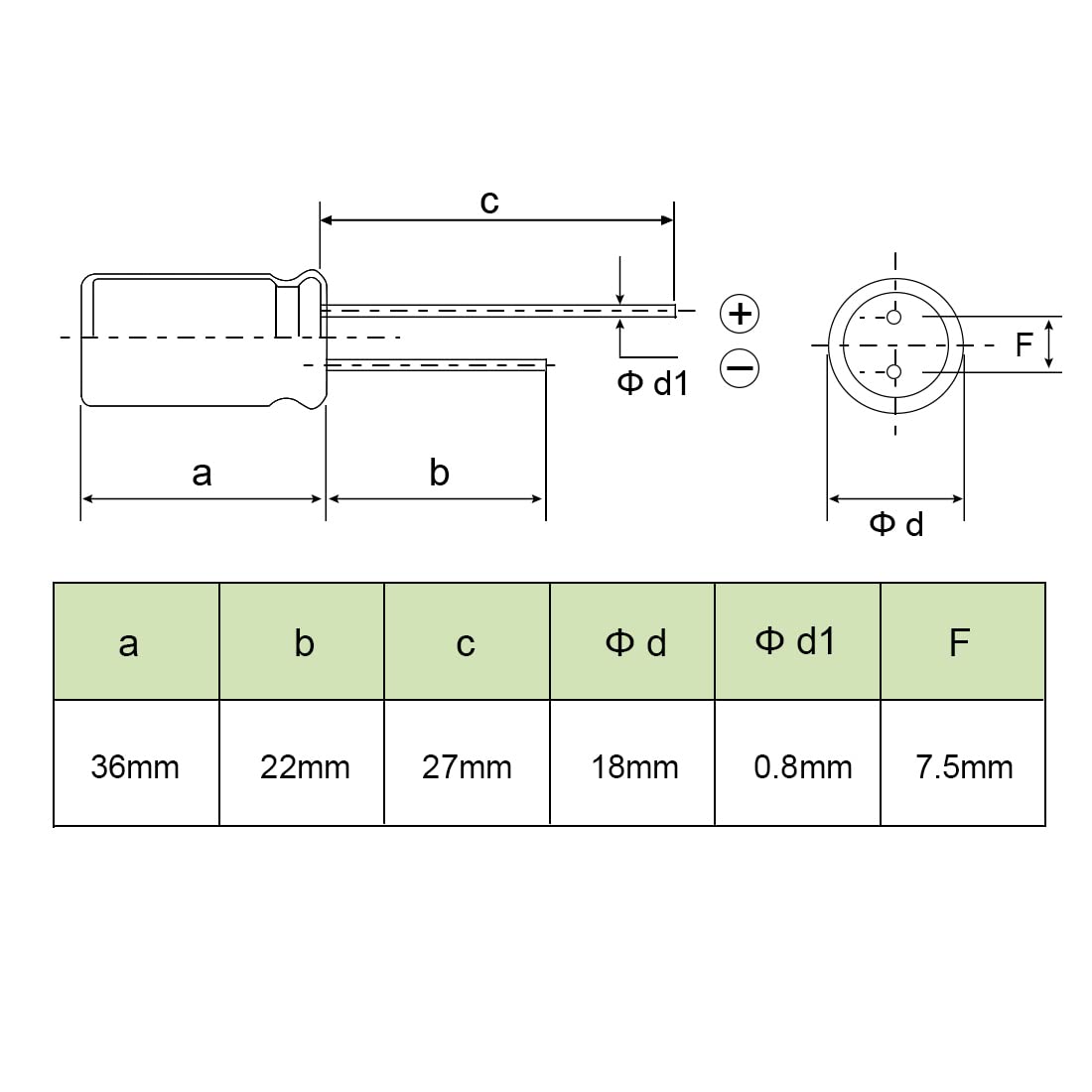 Sourcingmap Condensateur Électrolytique 3300uF 50V 10 Pièces 105°C