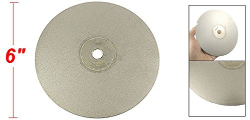 sourcingmap Disque Diamant 152mm Grain 400 Argent