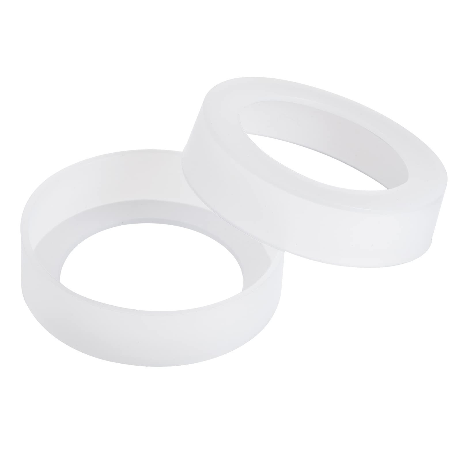 Sourcing Map Home & Garden socle bouteille silicone blanc lot 8