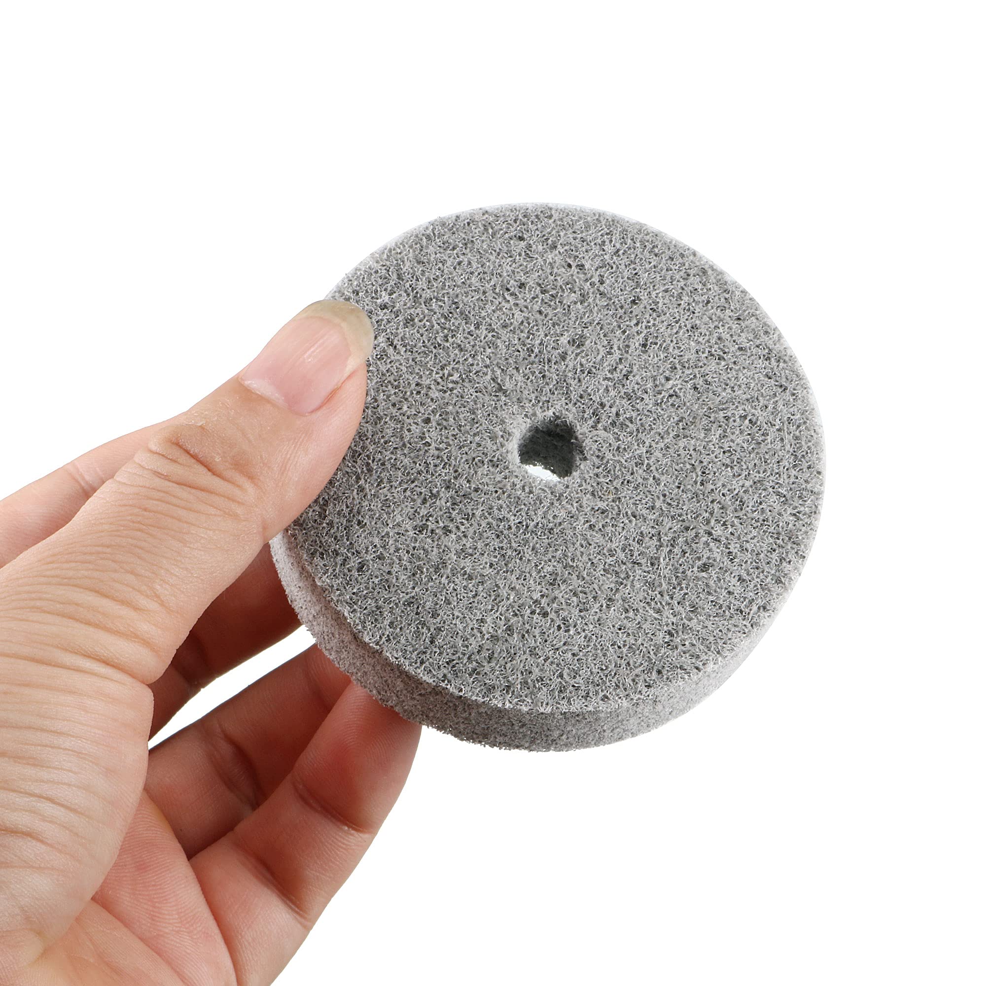 sourcingmap Roue Polissage Nylon Gris 75x20mm 5pcs