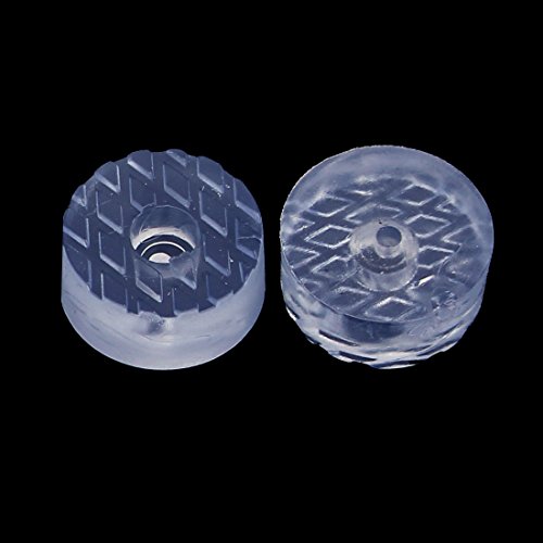 Sourcing Map Home & Garden Pieds Caoutchouc 16x8mm Bleu Clair 24pcs
