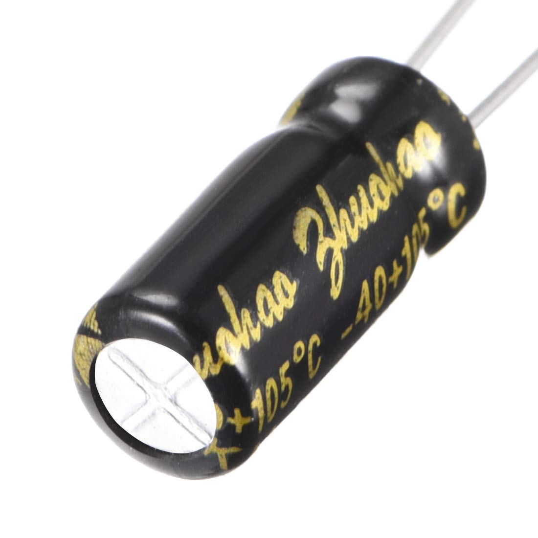 Sourcingmap 22uF 25V condensateur électrolytique 100 pcs 5x11mm