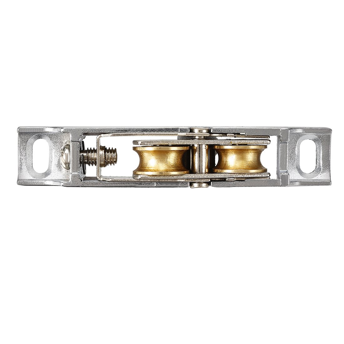 SOURCINGMAP Roulette porte coulissante acier 14,5mm lot 2
