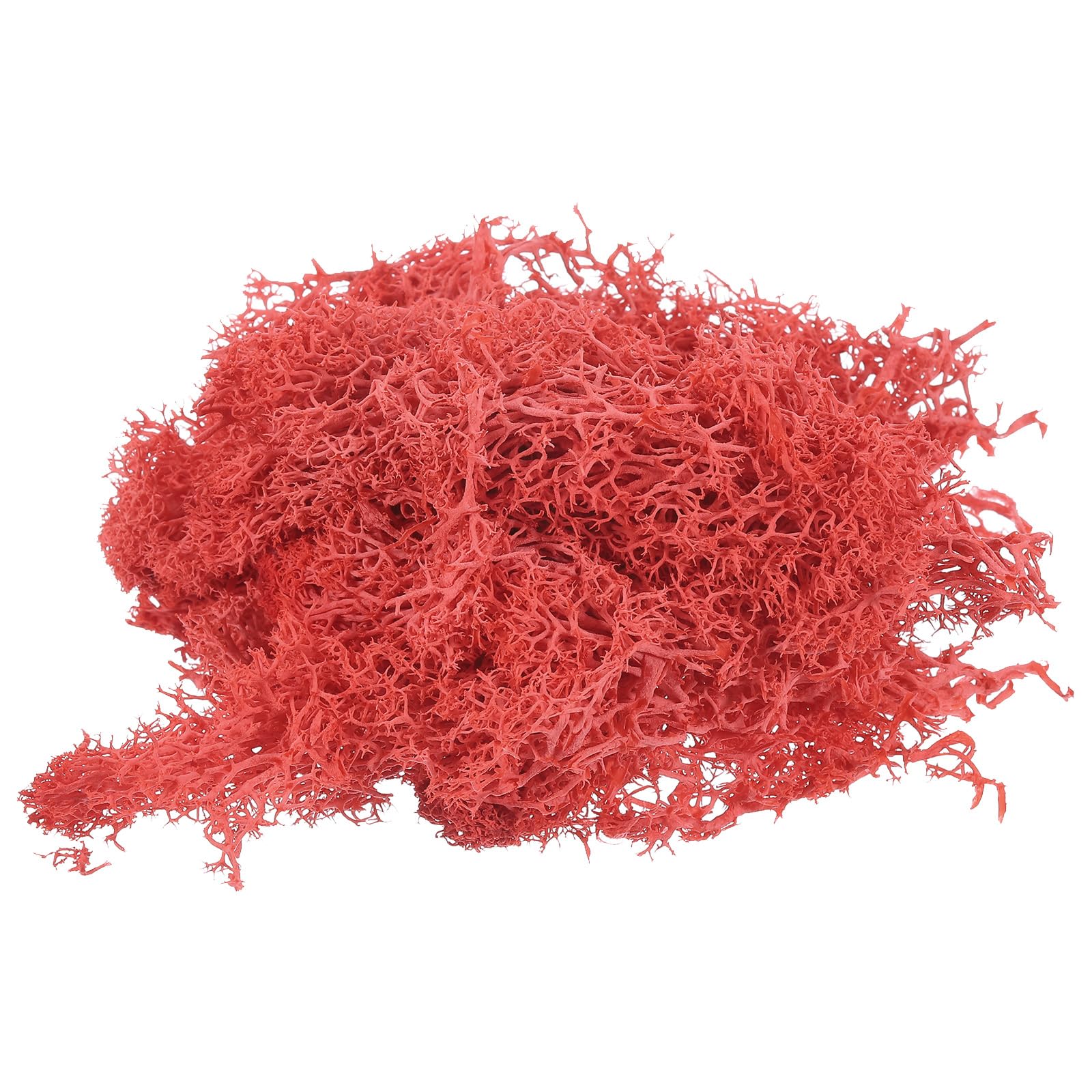 SOURCINGMAP Mousse Artificielle Artisanat Rouge Vif 10g