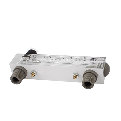 Sourcingmap LZT M-15 débitmètre eau 0,2-2 GPM 1/2 BSP