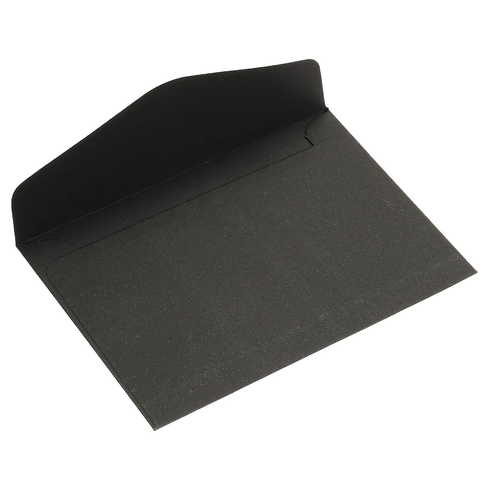 sourcing map Mini Enveloppes Noir 100 pcs 8,2x11,5cm papier