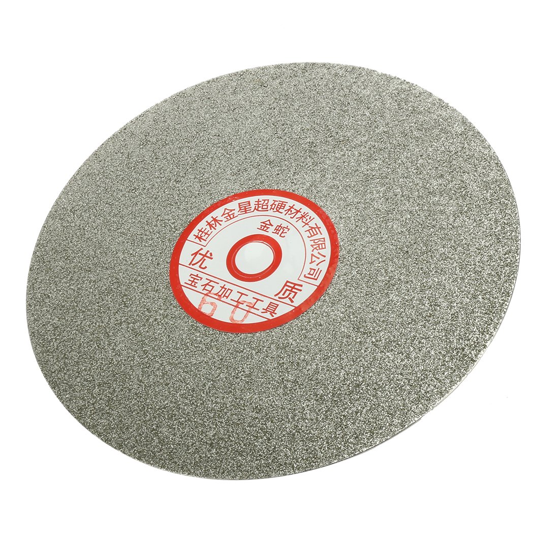 sourcing map Industrial meule diamant 6 pouces grain 60 disque plat