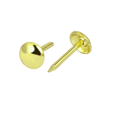 Sourcing Map Home & Garden clou tapissier doré 7x14mm 50pcs