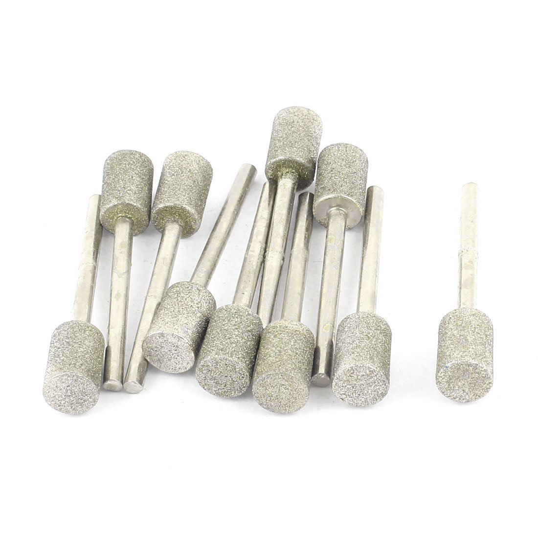 sourcingmap Industrial Point Diamant Meulage Tete 8mm Lot 10