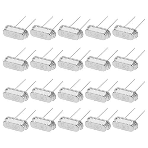 sourcing map HC-49S 13,56 MHz quartz oscillateur DIP 2 broches 20pF