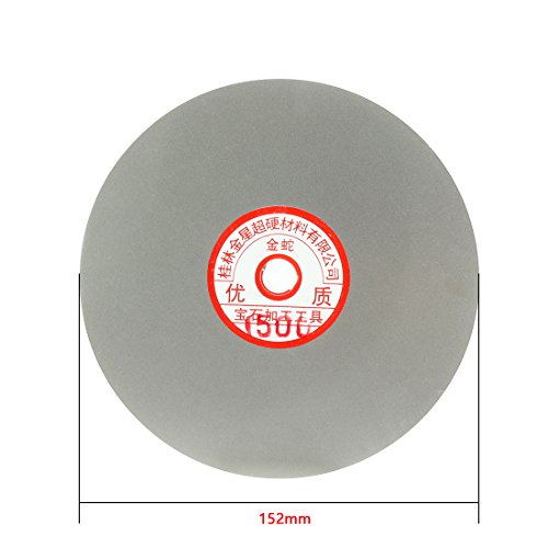Sourcing Map Roue Polissage Diamant Plate 150 mm Grain 1500