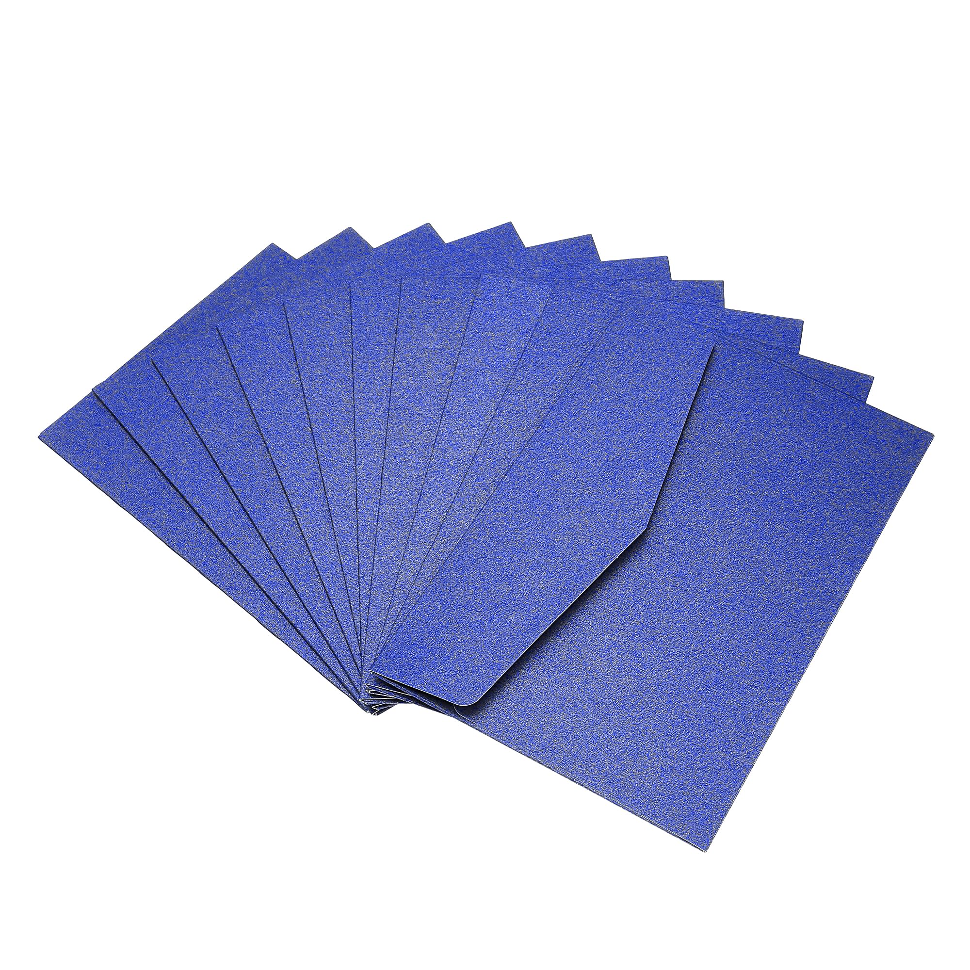 sourcing map enveloppe 11x16cm lot 25 bleue carte invitation