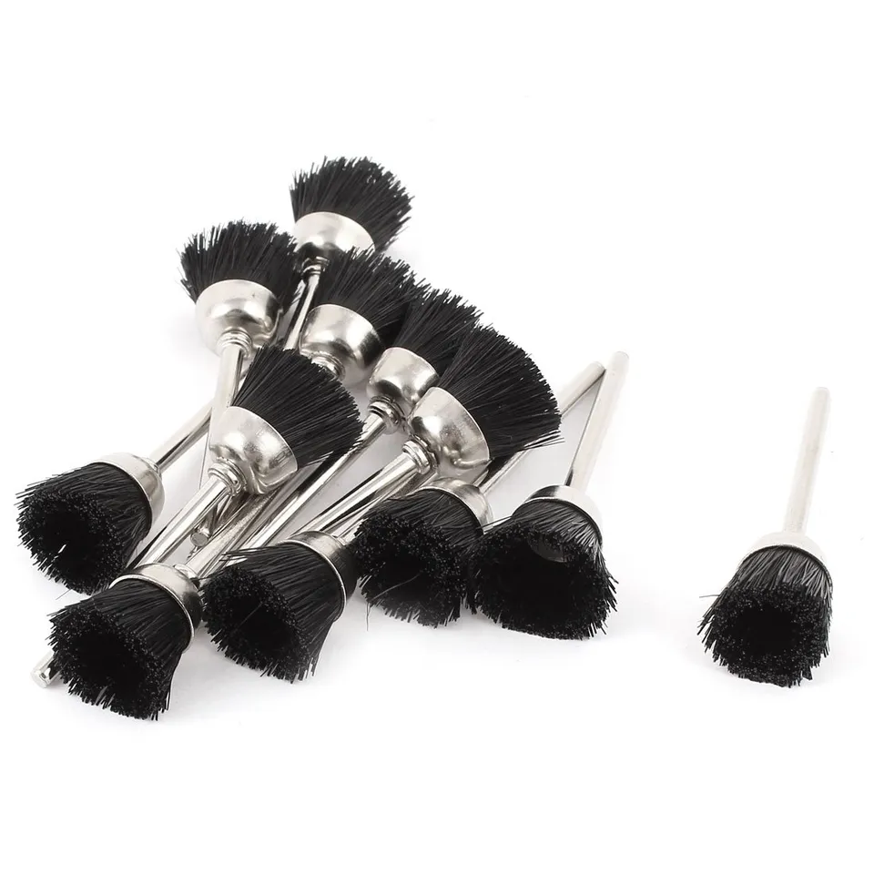 Sourcingmap Brosse polissage nylon 15 mm lot 12