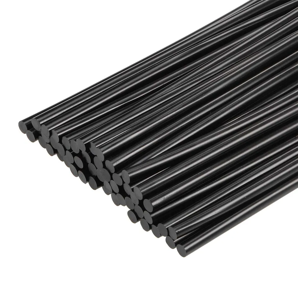 Sourcingmap Bâton Colle Chaude Noire 200x11mm Lot 50