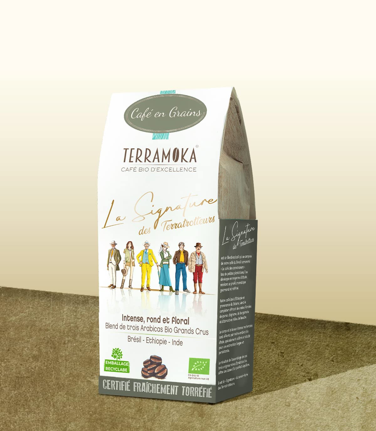 Terramoka Le jeune Arthur café en grains bio 1,4 kg arabica