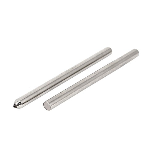 Sourcingmap Dresseur Meule Diamant Tige 3mm 2 pcs Métal