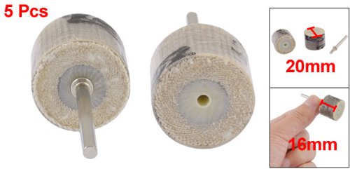 Sourcingmap Roue à Lamelles Grain 240 20mm Lot 5