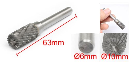 sourcingmap Industrial fraise rotative cylindrique 10x20 mm