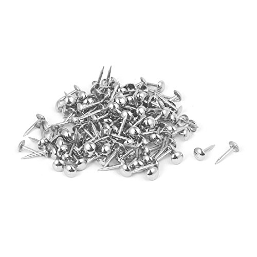 Sourcingmap Clou Tapissier 6x14mm Argenté 150pcs