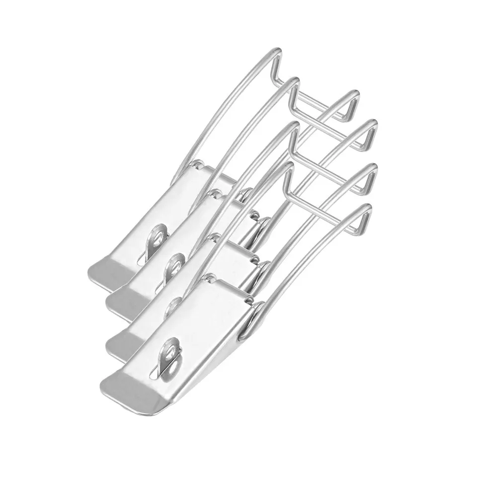 Sourcingmap Fermeture Levier Inox 118,5mm Lot 4pcs