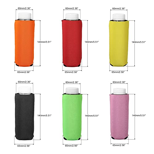 Sourcing map manchon canette néoprène 6 couleurs 6 pièces