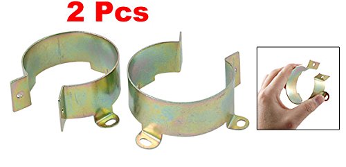sourcingmap Support condensateur 55 mm métal bronze 2 pièces