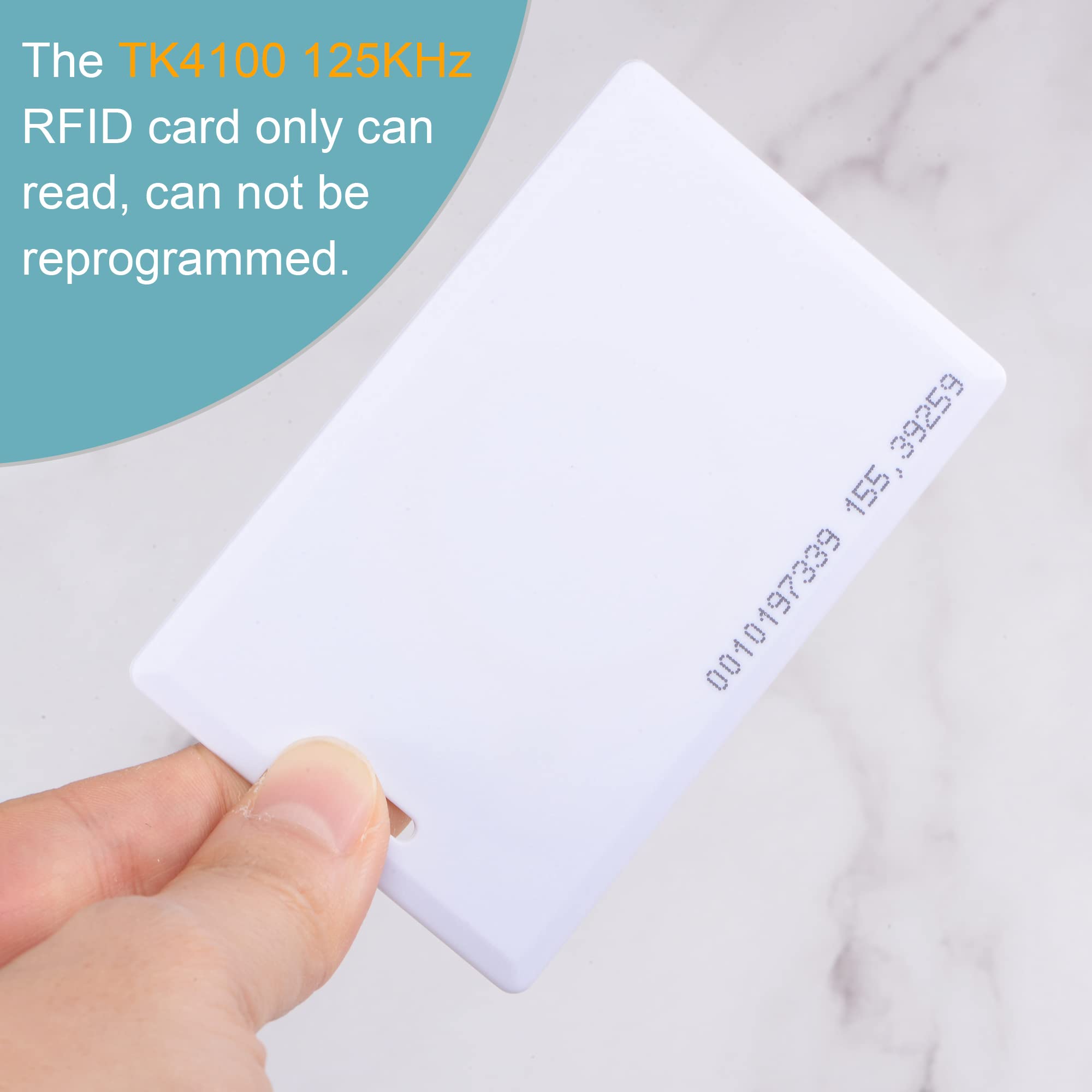 sourcingmap Electronics carte RFID TK4100 blanche lot de 10