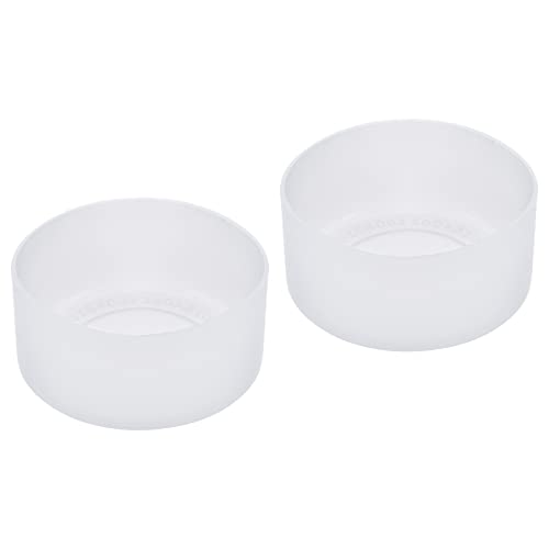 Sourcing Map 2 Protège-bouteille silicone translucide 90mm