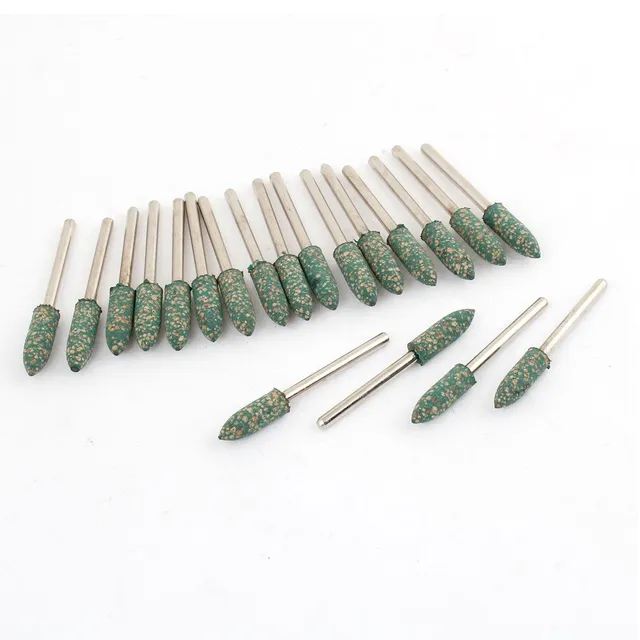 Sourcingmap Tête Meulage Conique Nez 6 mm Tige 3 mm Lot 20
