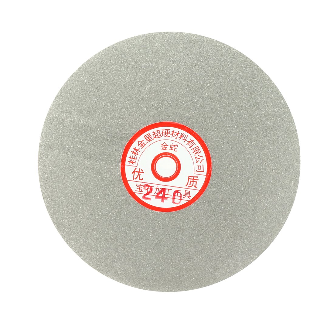 sourcing map Industrial disque diamant 15,2 cm grain 240 plat