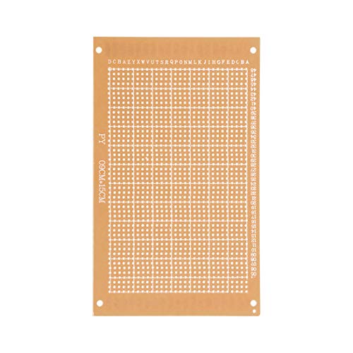 Sourcing Map Industrial Circuit Imprimé Bakélite 9x15cm 1,2mm 4 pcs