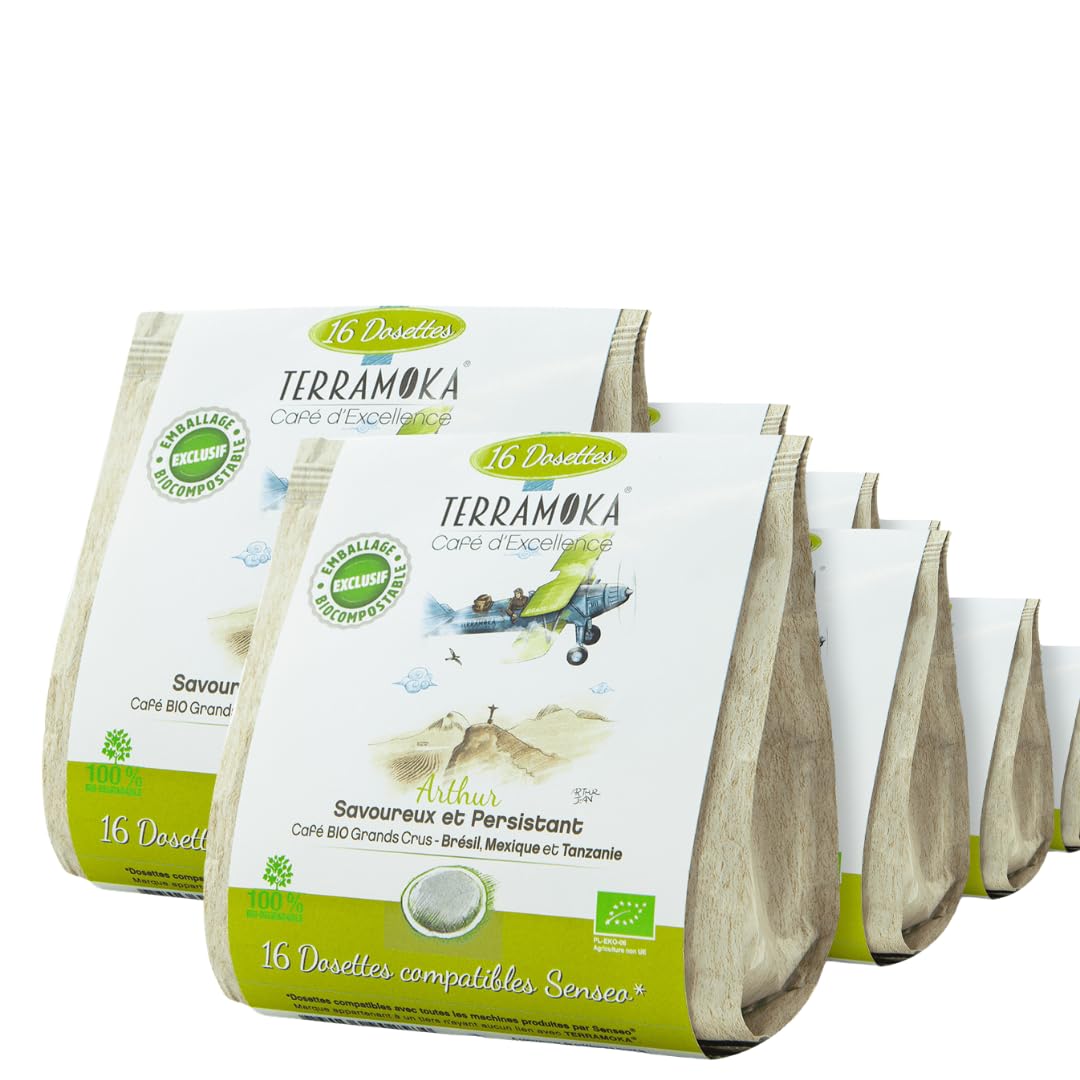 Terramoka Le jeune Arthur dosettes Senseo 80 bio