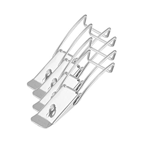 Sourcingmap Fermeture Levier Inox 118,5mm Lot 4pcs