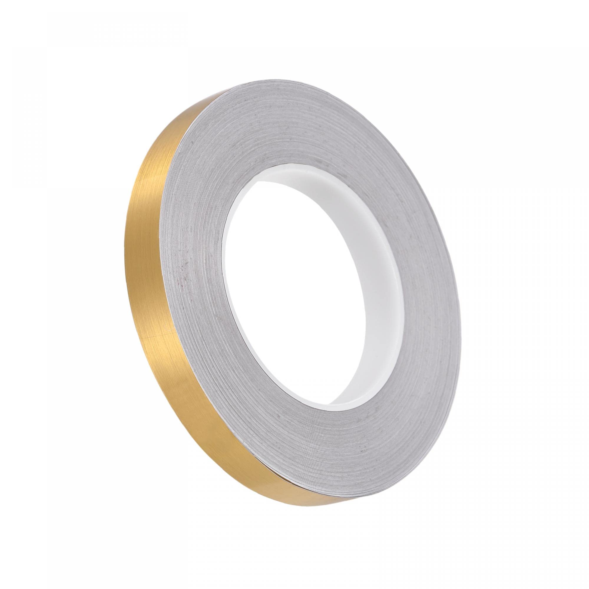 Sourcing Map ruban adhésif carrelage doré 15mm x 50m étanche