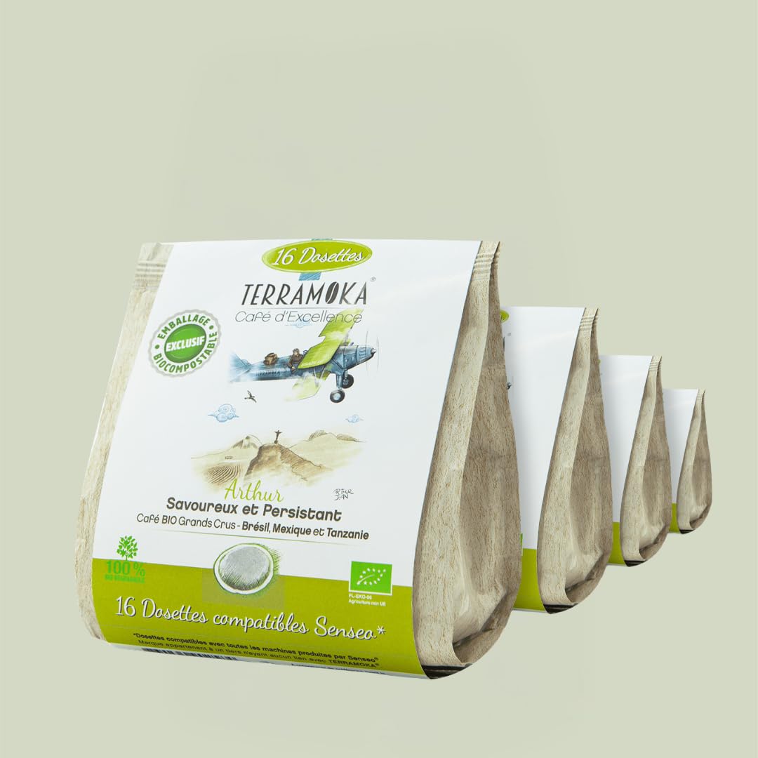 Terramoka Le jeune Arthur dosettes Senseo 80 bio
