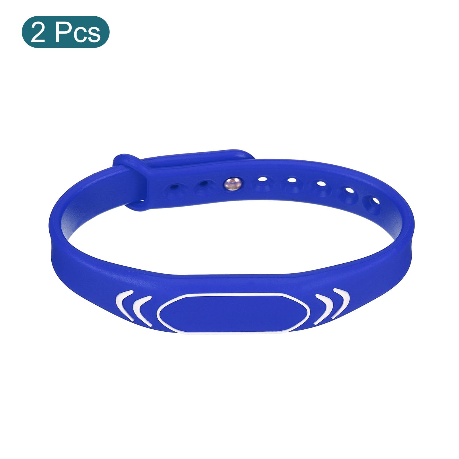 sourcing map TK4100 bracelet RFID bleu 2 pièces 125KHz