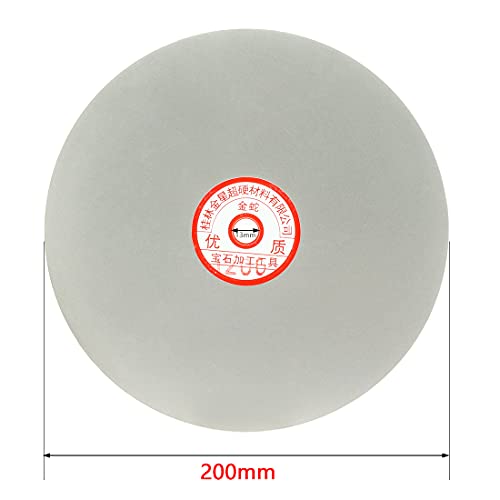 Sourcingmap Disque diamant plat 200 mm grain 1200
