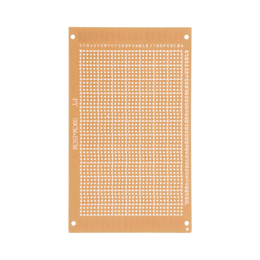 Sourcing Map Industrial Circuit Imprimé Bakélite 9x15cm 1,2mm 4 pcs