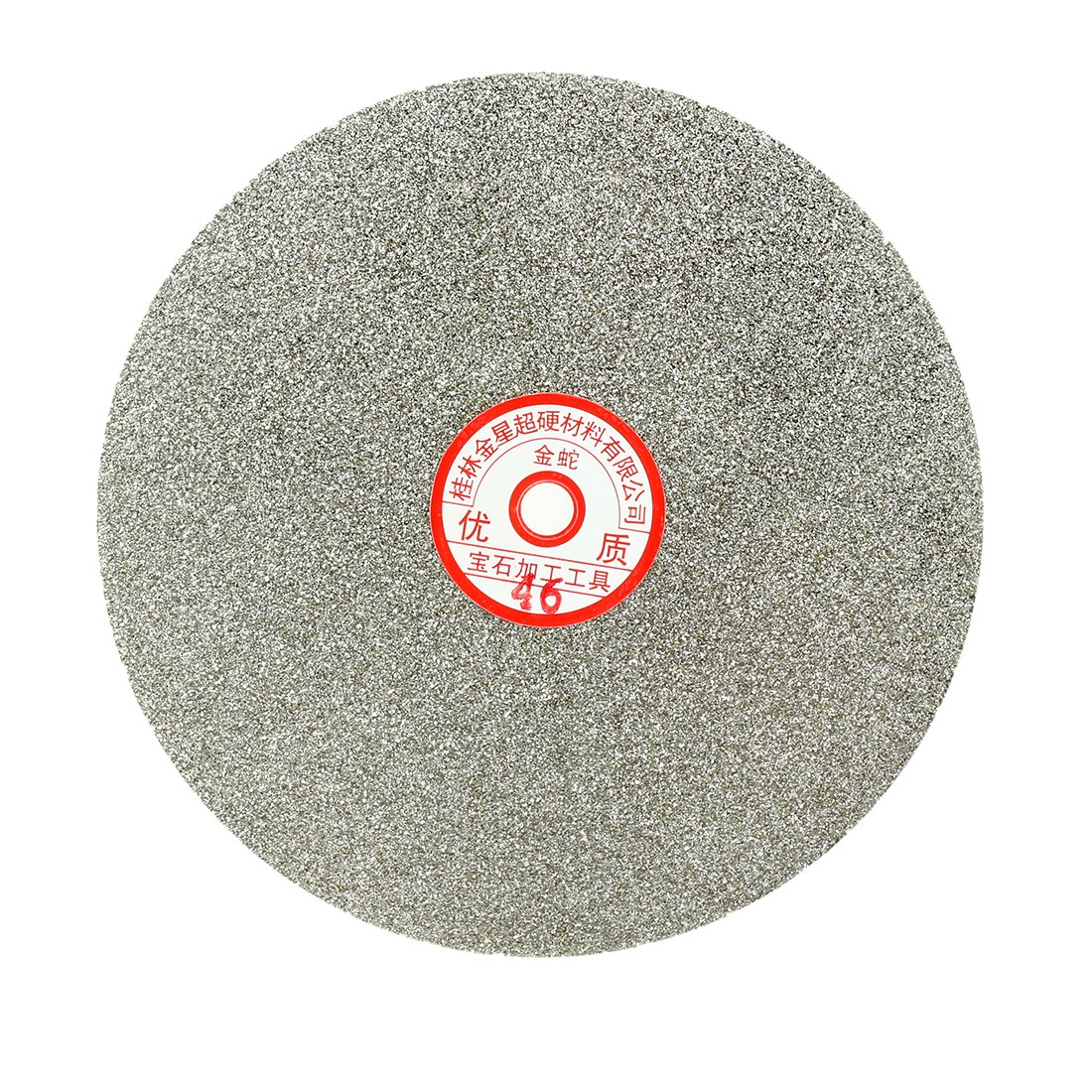 Sourcing Map Industrial disque diamant plat 200 mm grain 46