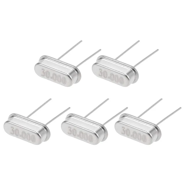 sourcing map HC-49S 30 MHz quartz oscillateur DIP 2 broches 20pF