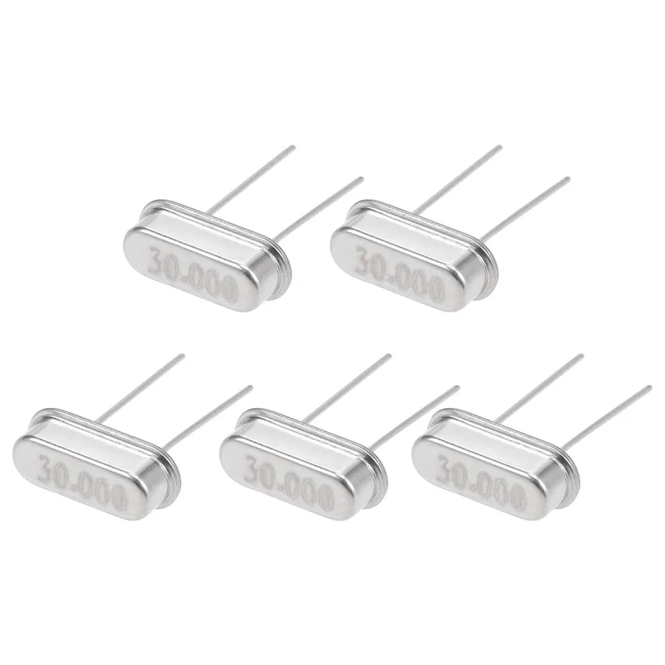 sourcing map HC-49S 30 MHz quartz oscillateur DIP 2 broches 20pF