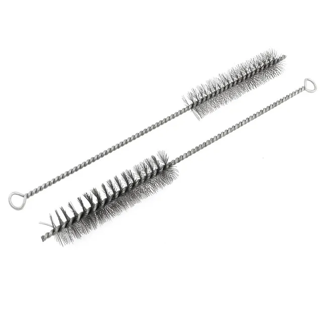 Sourcingmap Brosse Tube Inox 33cm 30mm Lot 2 Argent