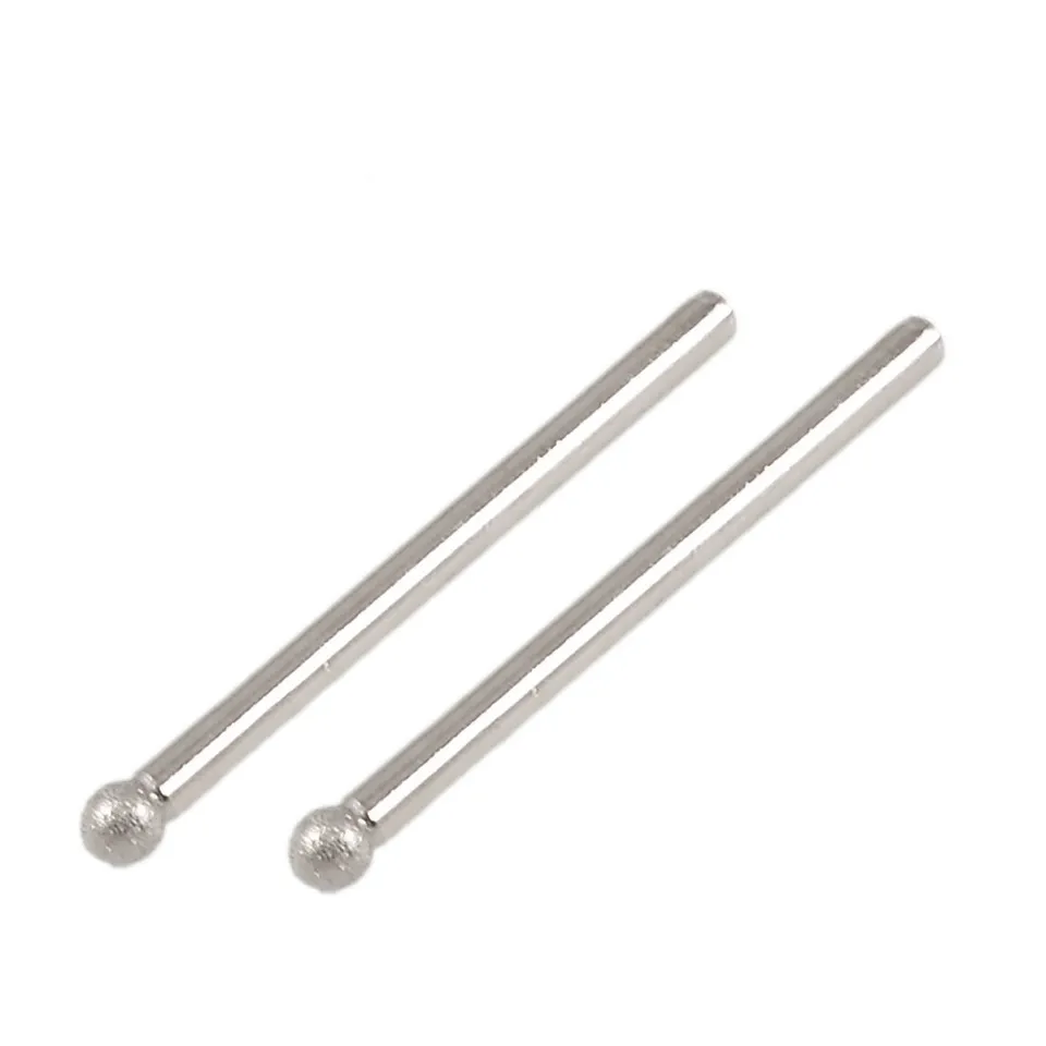 Sourcingmap Pointe Boule 3x4mm Fraise Diamantée 2 pcs Tige 3mm