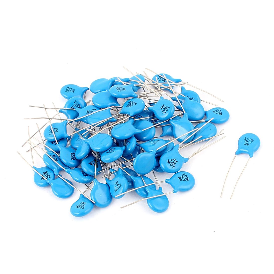sourcing map Condensateur disque 1000pF 3KV 50 pcs