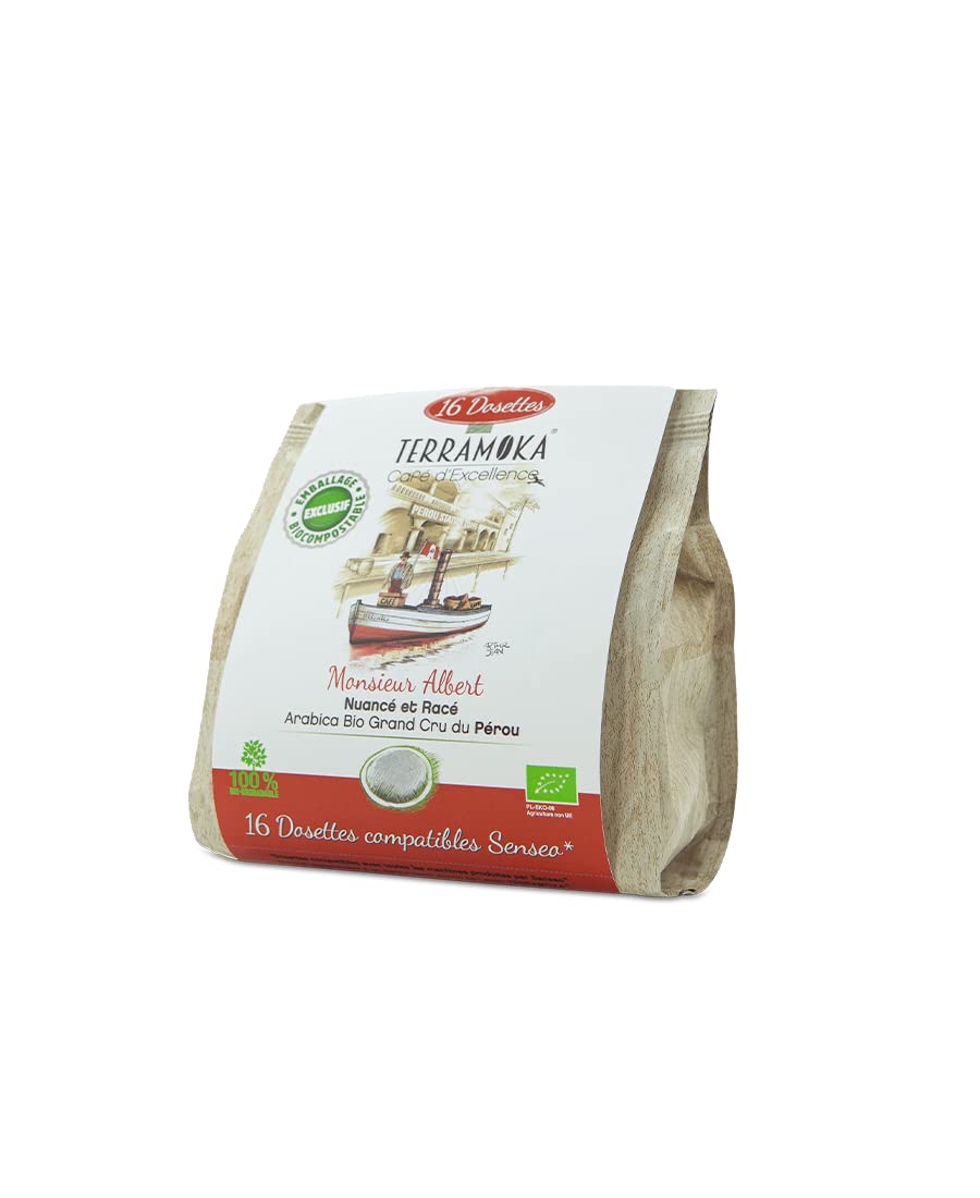 Terramoka La Signature dosettes Senseo bio coffret 96