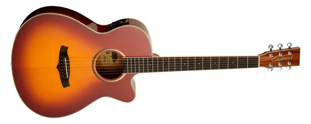 Tanglewood Winterleaf TW4CESB guitare folk sunburst