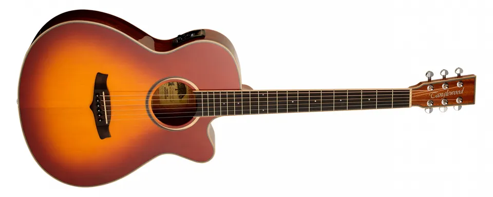 Tanglewood Winterleaf TW4CESB guitare folk sunburst
